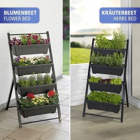 Метална стойка за цветя (височина 108 cm) Vertical – Maximex