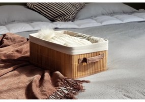 Кафява бамбукова кошница за съхранение Carossa - Compactor