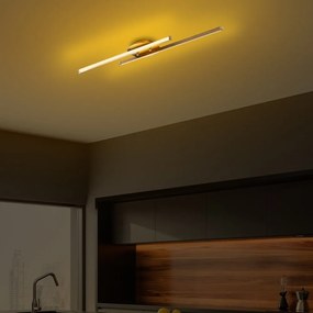 LED осветително тяло за таван златно 10x86 cm Umut – Opviq lights