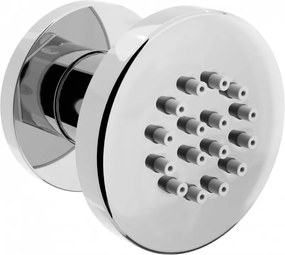 Mexen странична душ глава за външен монтаж, хром - 79361-00