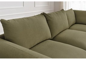 Светлозелен ъглов диван Ernest – Bobochic Paris