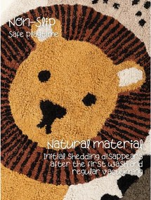 Памучен детски килим подходящ за пране/ръчно изработен 140x200 cm Snuggle Zoey – Hanse Home
