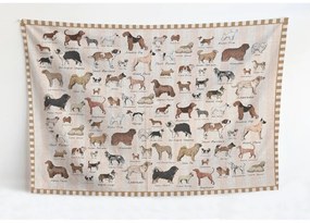 Покривка за двойно легло 170x240 cm Dog Types – Little Nice Things