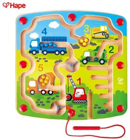 Hape - Дървена игра - Превозни средства H1713
