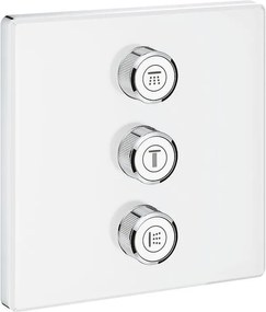 Grohtherm Smart Control, троен вентил за вграждане с 3 извода за 35600, външна част