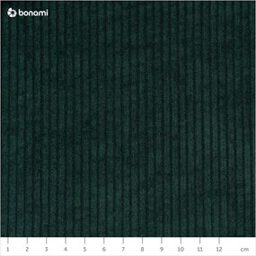 Тъмнозелен разтегателен диван от велур 244 cm Base – Karup Design