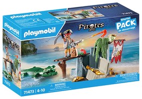 Playset Playmobil Крокодил Пират 59 Части