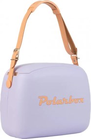Хладилна чанта Polarbox Pop, 6 литра, Включени 2 кутии за обяд, Запазва студено до 24 часа, Лилав/Оранжев