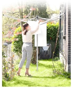 Градинска сушилня за дрехи в сребрист цвят 40 m Topspinner – Brabantia