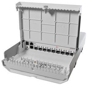 Комутатор Mikrotik netFiber 9 SFP+ CRS310-1G-5S-4S+OUT