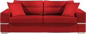 Диван "Fenia" Триместен-230ш 90д см.-червен