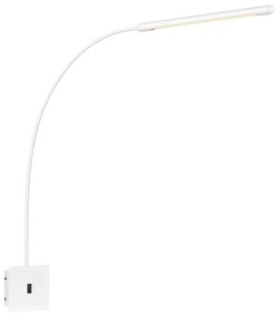 Бяла стенна лампа 1L Antenna - Markslöjd