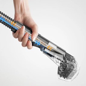 Прахосмукачка за пране на килими и тапицерия Dreame N10, 450W, 12000 Pa, 1.6/0.75 л, Почистване с гореща вода до 60°C, Самопочистване, Черен