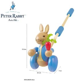 Дървена Буталка &quot;Питър&quot; - Peter Rabbit™