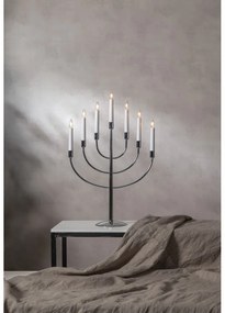 Коледна светлинна украса за контакт в сребрист цвят Titus – Star Trading