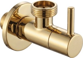 Ъглов вентил 1/2" x 3/4" Gold