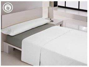 Регулируем чаршаф с ластик Happy Home LISOS COTTON Сив 135 легло