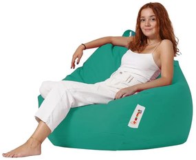 Градински пуф Premium XXL, цвят Тюркоаз