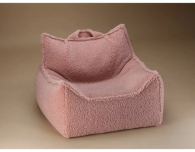 Розов детски пуф от букле Chair – Wigiwama