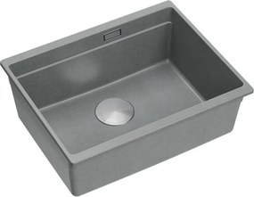 гранитна мивка Logan 100 Grey Metallic
