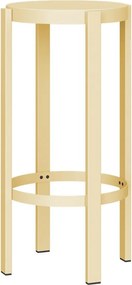Жълт стоманен бар стол (височина на седалката 75 cm) Doon – noo.ma