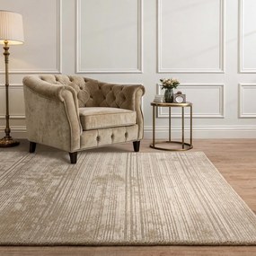 Бежов ръчно изработен килим със смес от вълна 200x290 cm Henley Sand – Asiatic Carpets