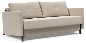Бежов разтегателен диван с подлакътници , 160 см Cubed - Innovation