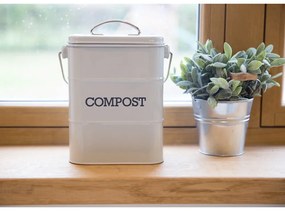 Сив контейнер за компостируеми отпадъци 3 л Living Nostalgia - Kitchen Craft