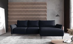 Ъглов диван Джозефин-антрацит-десен