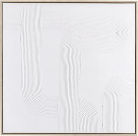 Ръчно рисувана картина с включена рамка/върху платно 83x83 cm Texture – Bizzotto