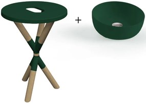 Комплект за баня Cross Scarabeo-Diameter 39 cm.-Prasino