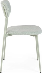 Тапициран трапезен стол в цвят мента Inka – Yes Everyday