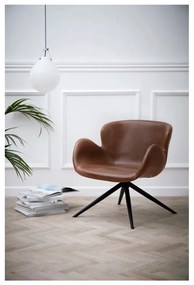 Светлокафяв фотьойл от изкуствена кожа Gaia - DAN-FORM Denmark