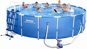 Bestway - Кръгъл сглобяем басейн - 549 х 122см