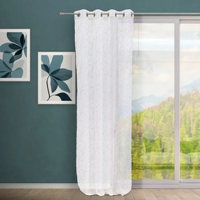 Бяло-бежова завеса 140x260 cm Coral – Casa Selección