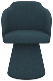 Тапициран трапезен стол в петролен цвят Kanoa – Makamii