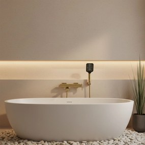 Смесител за вана Rea Arlo Gold  Brush