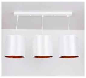 Бяла висяща лампа 20x72 cm Atlanta - Candellux Lighting