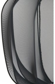 Черно висящо осветително тяло с текстилен абажур ø 40 cm Plumeria – Light &amp; Living