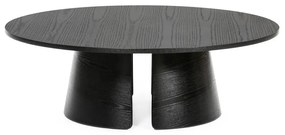 Черна масичка за кафе , ø 110 cm Cep - Teulat