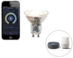 Smart spot black вкл. WiFi GU10 4-light накланящ се - Jeany