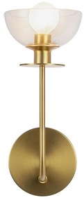 Alora Mood ALM-SYLVIA-1WB-BG-CL - Настенна лампа SYLVIA 1xE14/40W/230V златна