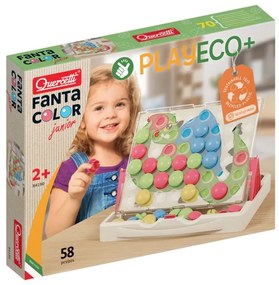 Quercetti - Мозайка 58 части Fantacolor Junior Play Eco