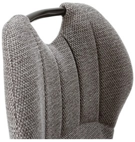 Сиви бар столове в комплект 2 бр. (височина на седалката 65 cm) Muli – Marckeric