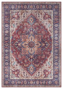 Червен и лилав килим , 120 x 160 cm Anthea - Nouristan