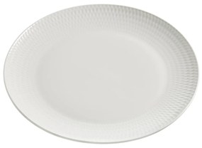 Бяла порцеланова чиния за сервиране ø 27 cm Diamonds - Maxwell &amp; Williams