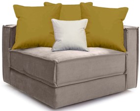 Кътова страна Модулен диван Bella-Mpez Anoixto