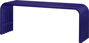 Синя градинска пейка метална Nokk – noo.ma