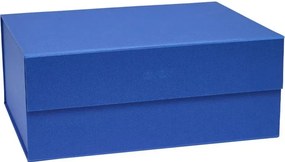 Синя картонена кутия за съхранение с капак 33x25x15 cm Hako – OYOY Living Design