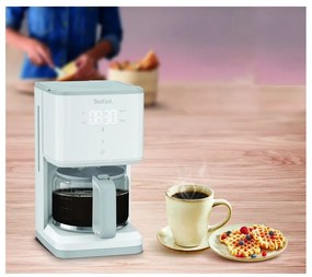 Бяла кафемашина с филтър Sense CM693110 - Tefal